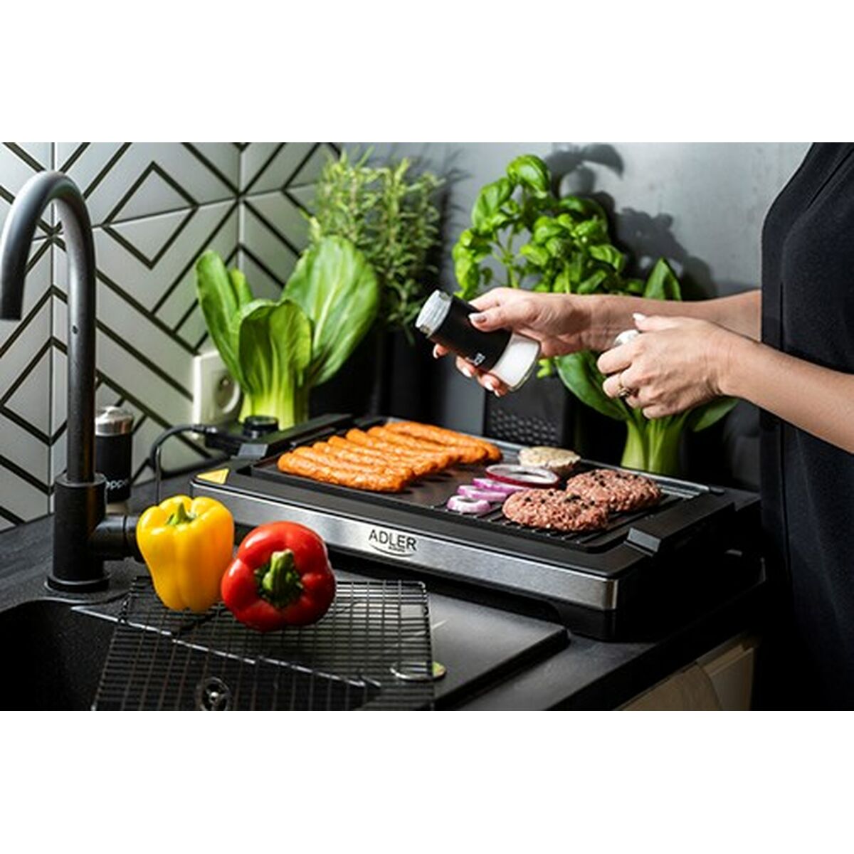 Elektryczny Grill Adler AD 6614 3000 W